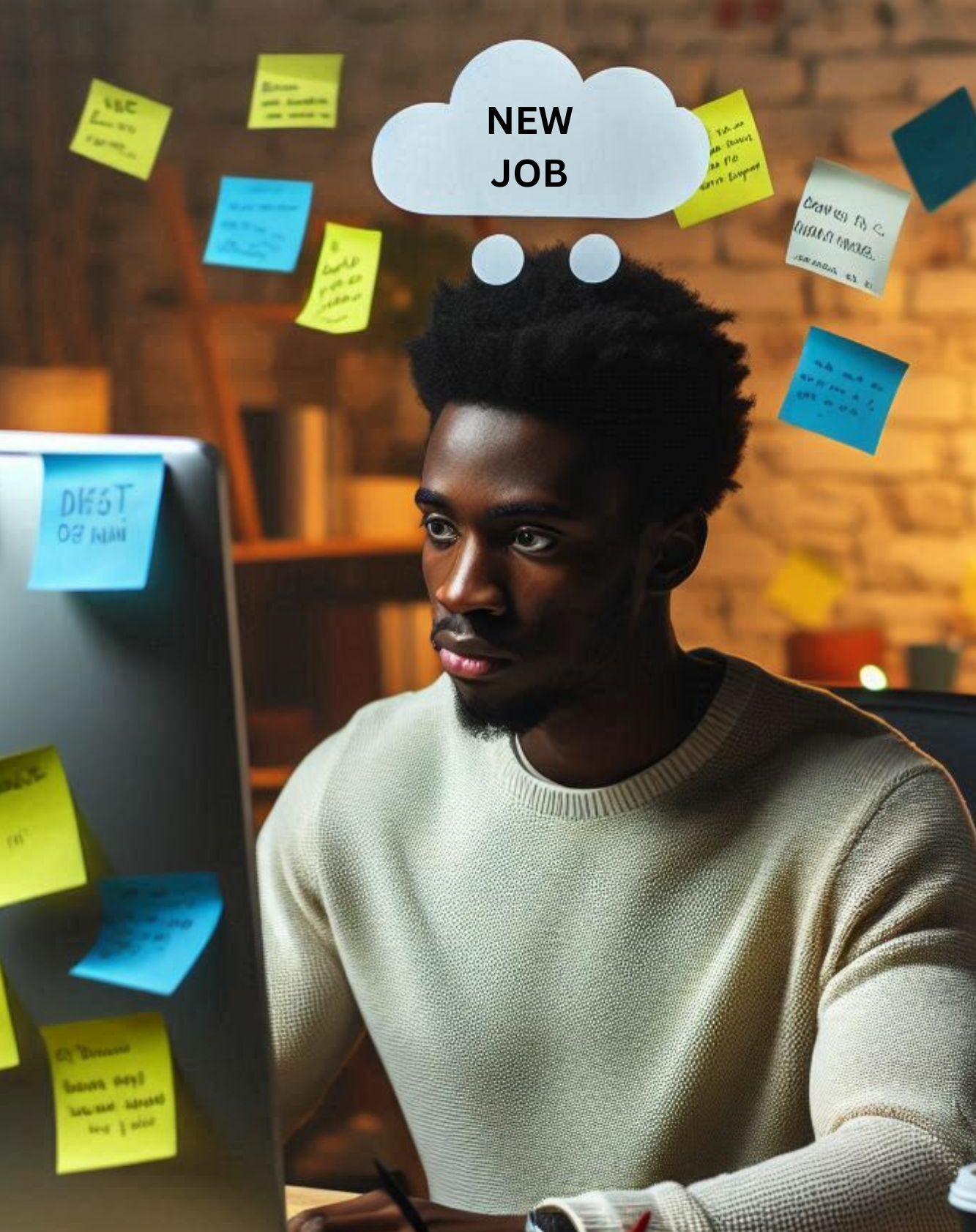 Essential Financial Steps To Take After Job Loss 1 man looking for a new job on his laptop after job loss