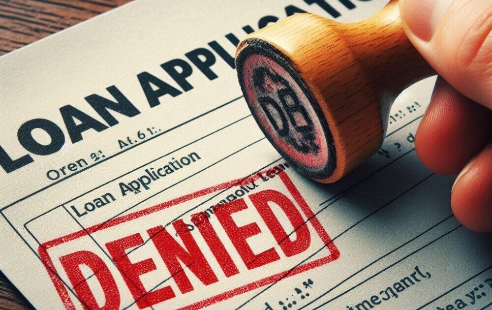 denied loan application