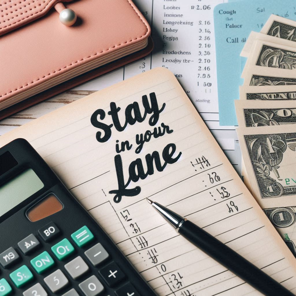stay out of the comparison lane