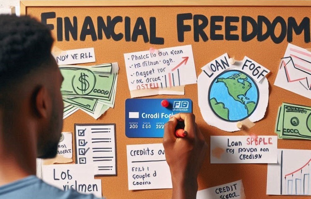 Proven Ways Student Loans Shape Your Credit Score 3 financial freedom vision board