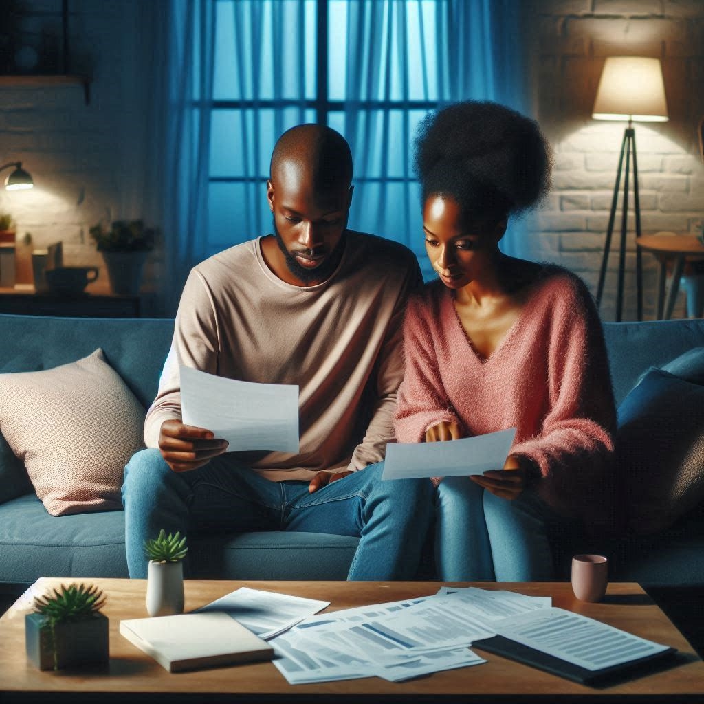 reviewing documents for debt consolidation